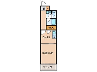 メゾン城北の物件間取画像